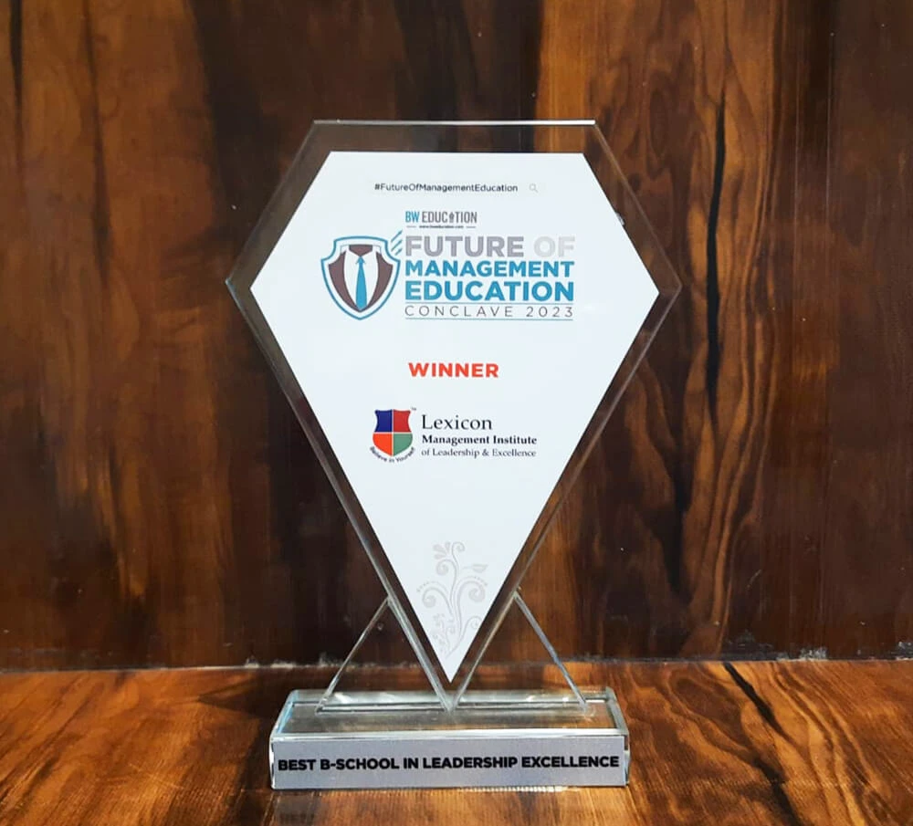 Best B-School in Leadership Excellence by BW Education - Future of Management Education Awards 2023